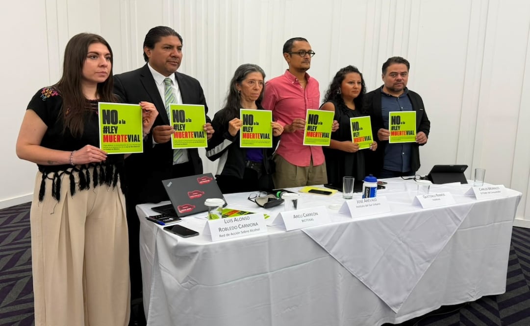 Organizaciones piden corregir la iniciativa de reforma a la Ley de Movilidad de CDMX; ven omisiones. Foto: Especial