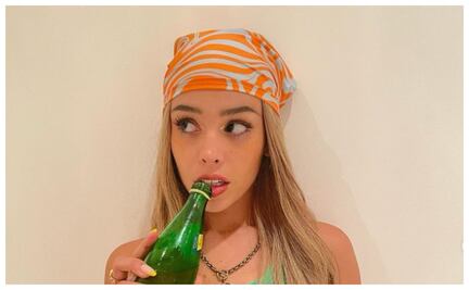 Danna Paola regresa al fleco, al pelo corto y ondulado