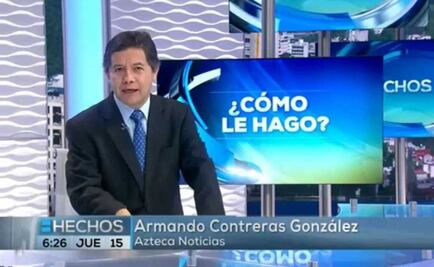 Fallece el reportero Armando Contreras