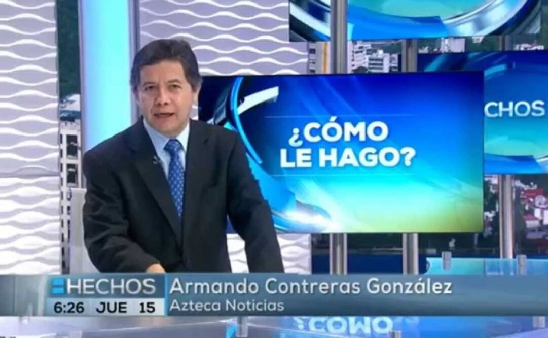 Fallece el reportero Armando Contreras