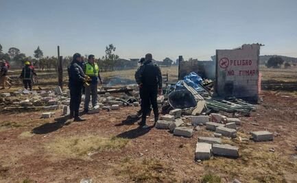 Explosión de polvorín en Tlaxcala deja dos personas muertas y una herida; el lugar no tenía permiso de Protección Civil estatal