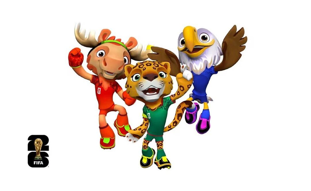 Maple, Zayu y Clutch serán las mascotas de la Copa Mundial de la FIFA 2026 | FOTO: FIFA