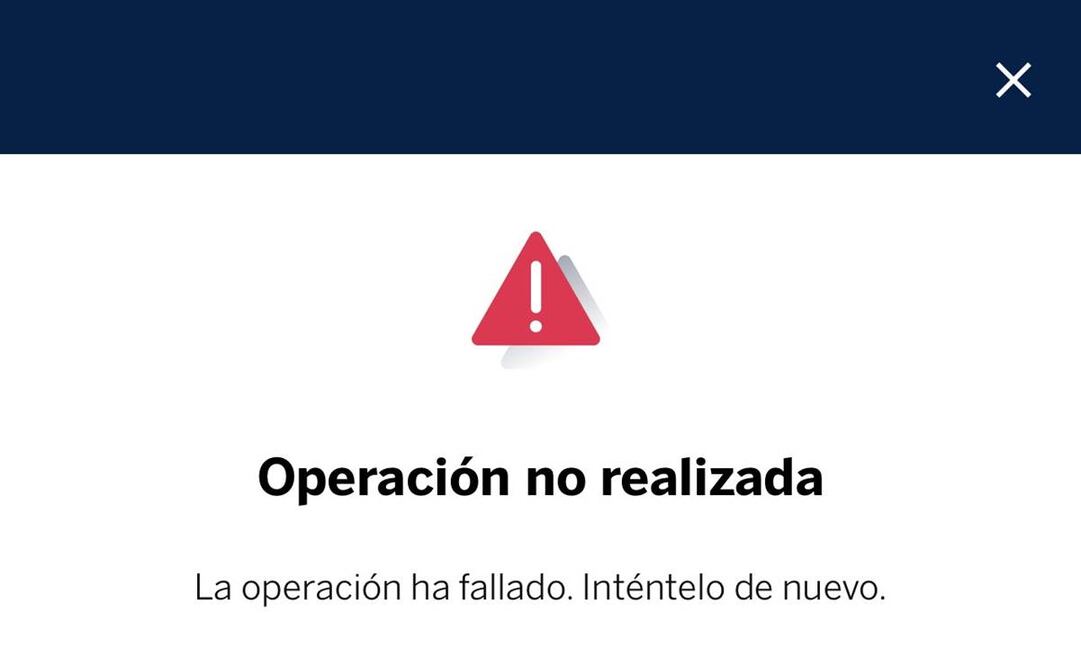 Fallas en App de BBVA. Foto: Especial