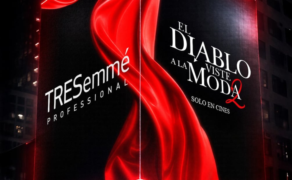 TRESemmé y El Diablo Viste a la Moda 2: el cabello como símbolo de poder. Foto: TRESemmé