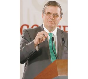 Ebrard va a la Casa Blanca