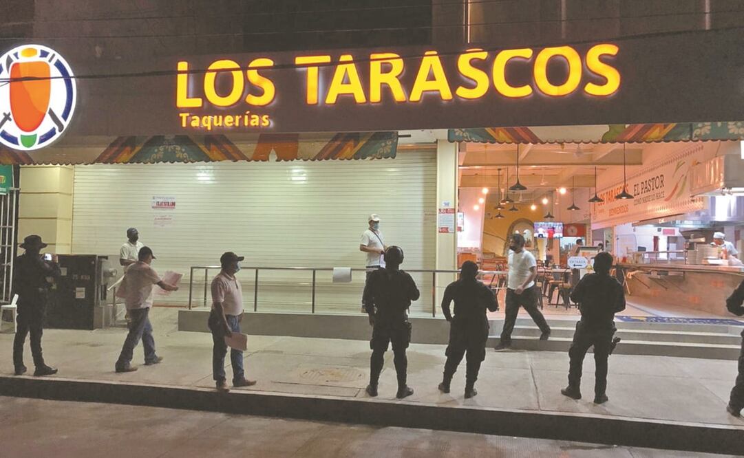 El gobierno de Acapulco clausuró dos bares y tres restaurantes por aglomeraciones y por no haber respetado el horario de cierre y de ventas de bebidas alcohólicas. Foto: Especial