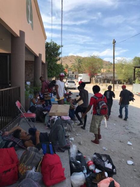 Desalojan a 150 integrantes de la Caravana Migrante 2018 en Sonora 