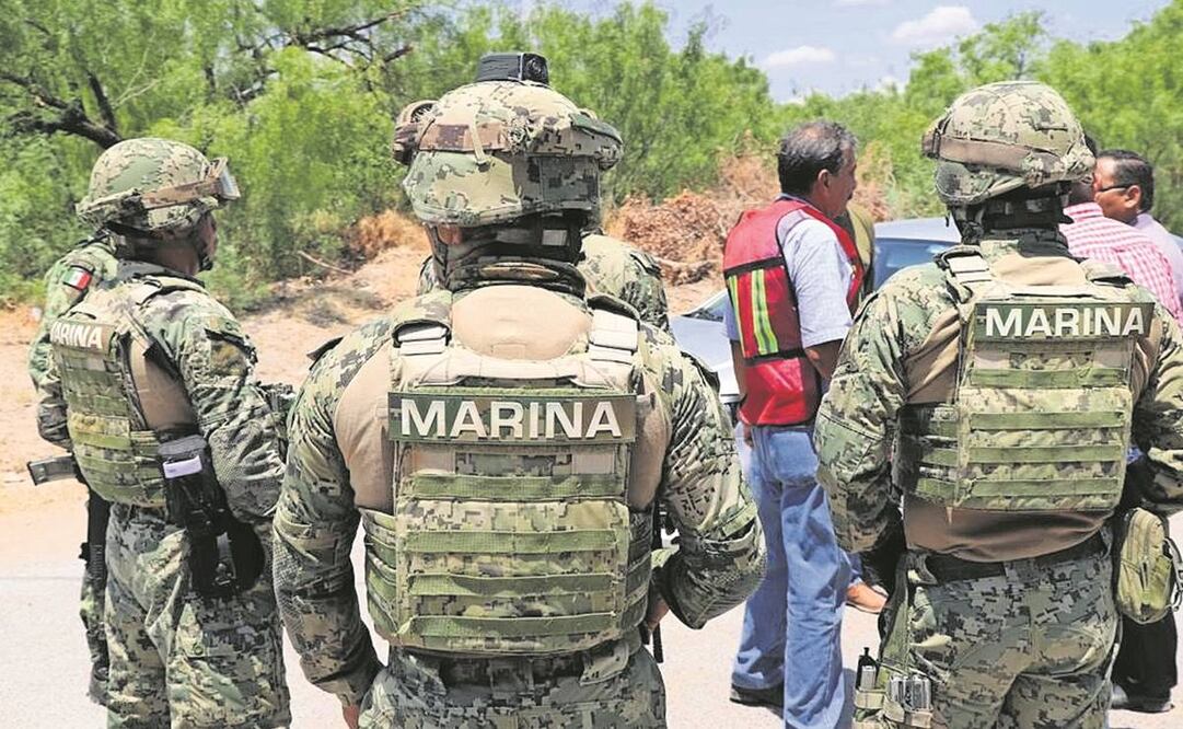 En noviembre de 2021 fueron liberados los primeros 12 elementos de Semar acusados de la desaparición de cuatro personas. Foto: Especial