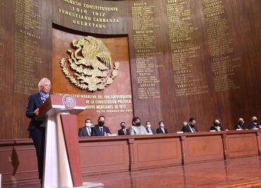 Sánchez Cordero llama a fuerzas políticas y ciudadanos a rescatar la fuerza de México