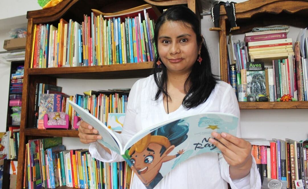 Arely León, de 35 años, fue a la Universidad Veracruzana y, aun con esos estudios, no se sentía completa en la vida; fue hasta que subió el monte cuando supo su vocación. Foto: Édgar Ávila