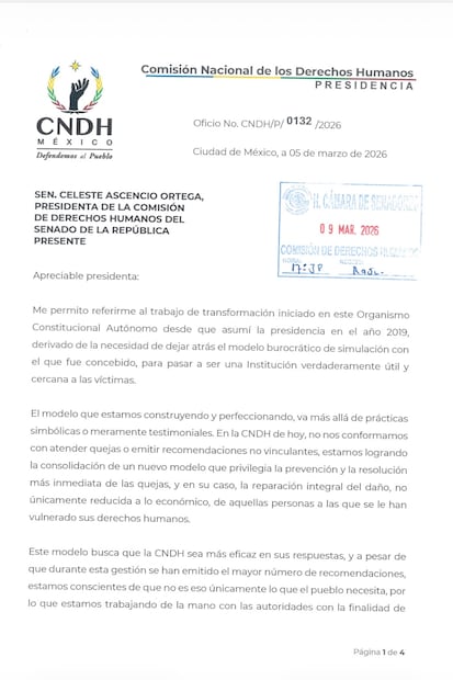 Carta CNDH