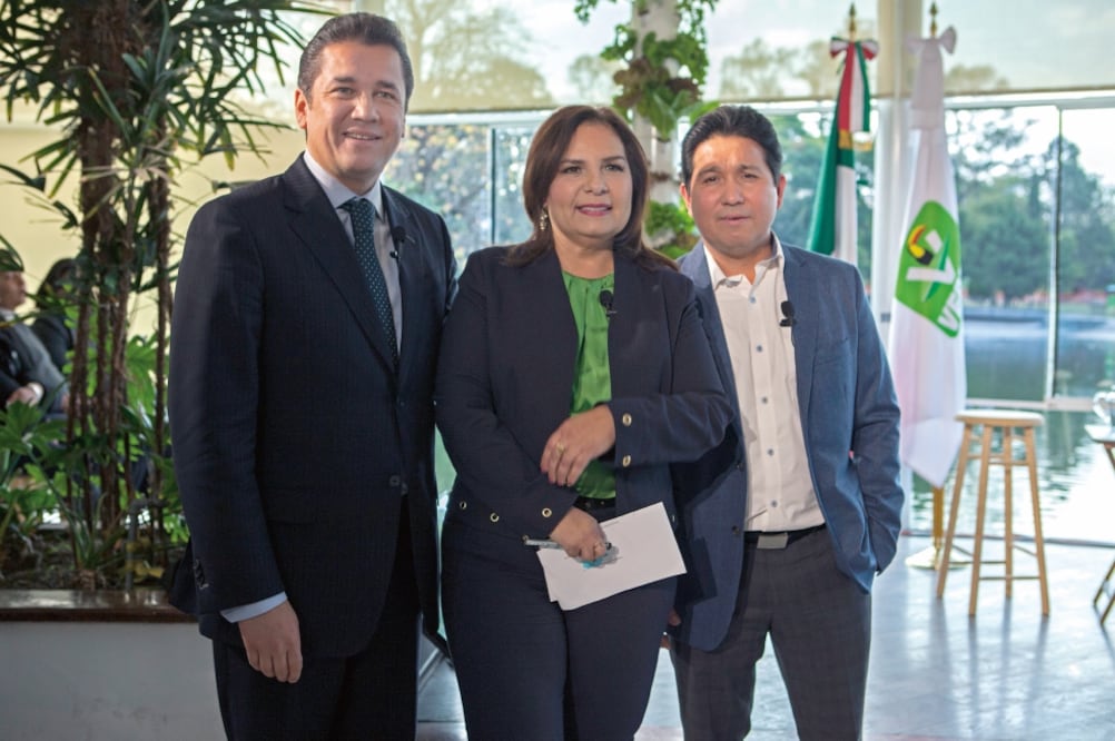 Aspirantes a dirigir PVEM arremeten contra el Frente