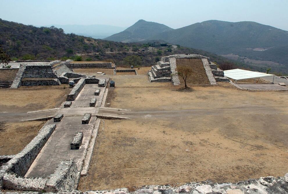 Zona arqueológica de Xochicalco. Foto: EFE/David de la Paz, archivo
