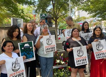 Realizan homenaje al periodista Javier Valdez a 5 años de su asesinato en Culiacán
