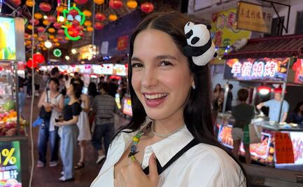 Ary Tenorio luce bonito outfit con minifalda y botas slouchy