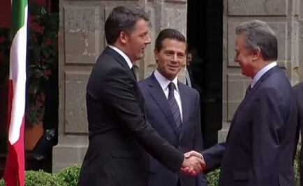 EPN welcomes Italy's prime minister