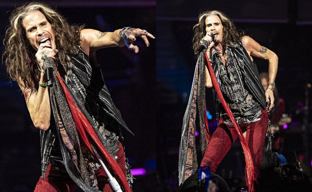 Steven Tyler sufrió una leve lesión en las cuerdas vocales mientras ofrecía un concierto este sábado 9 de septiembre.
Foto: AP / Amy Harris