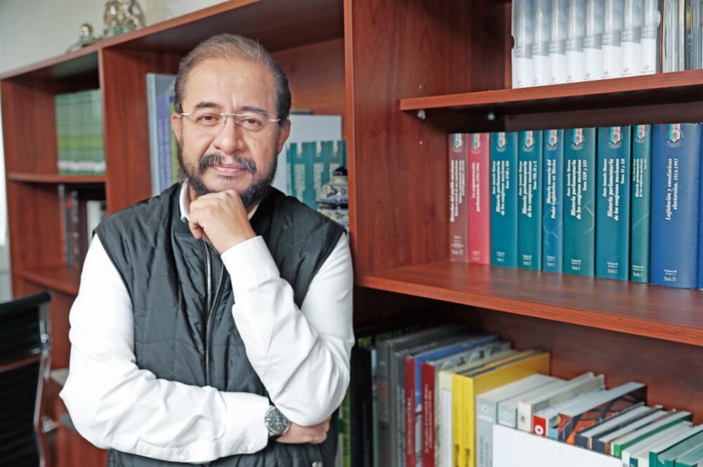 Hugo Eric Flores Cervantes Presidente del Partido Encuentro Social (IRVIN OLIVARES. EL UNIVERSAL)