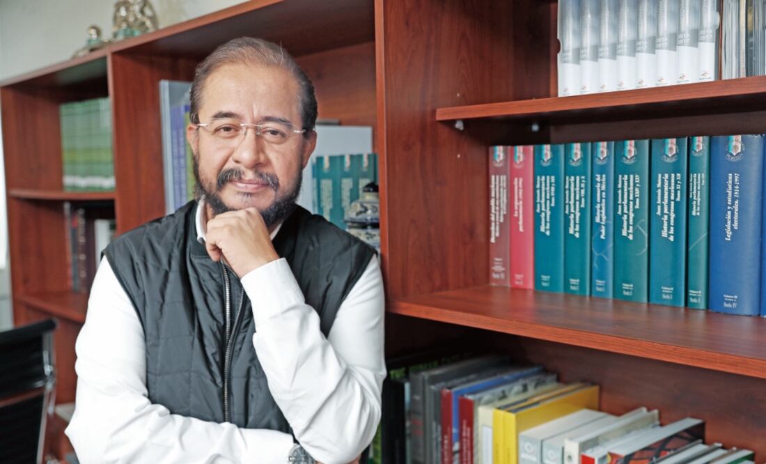 Hugo Eric Flores Cervantes Presidente del Partido Encuentro Social (IRVIN OLIVARES. EL UNIVERSAL)