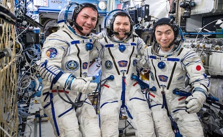 Regresan astronautas a la Tierra