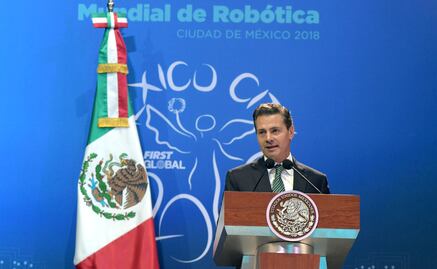 Inauguran Mundial de Robótica First Global Challenge 2018 CDMX