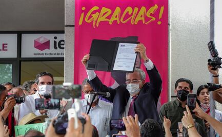 Rubén Rocha recibe constancia de mayoría como gobernador electo de Sinaloa