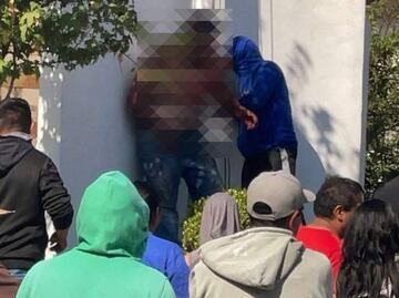 Linchan a hombre en Tlaxcala por presunta agresión sexual contra una niña; lo amarran y le queman los genitales