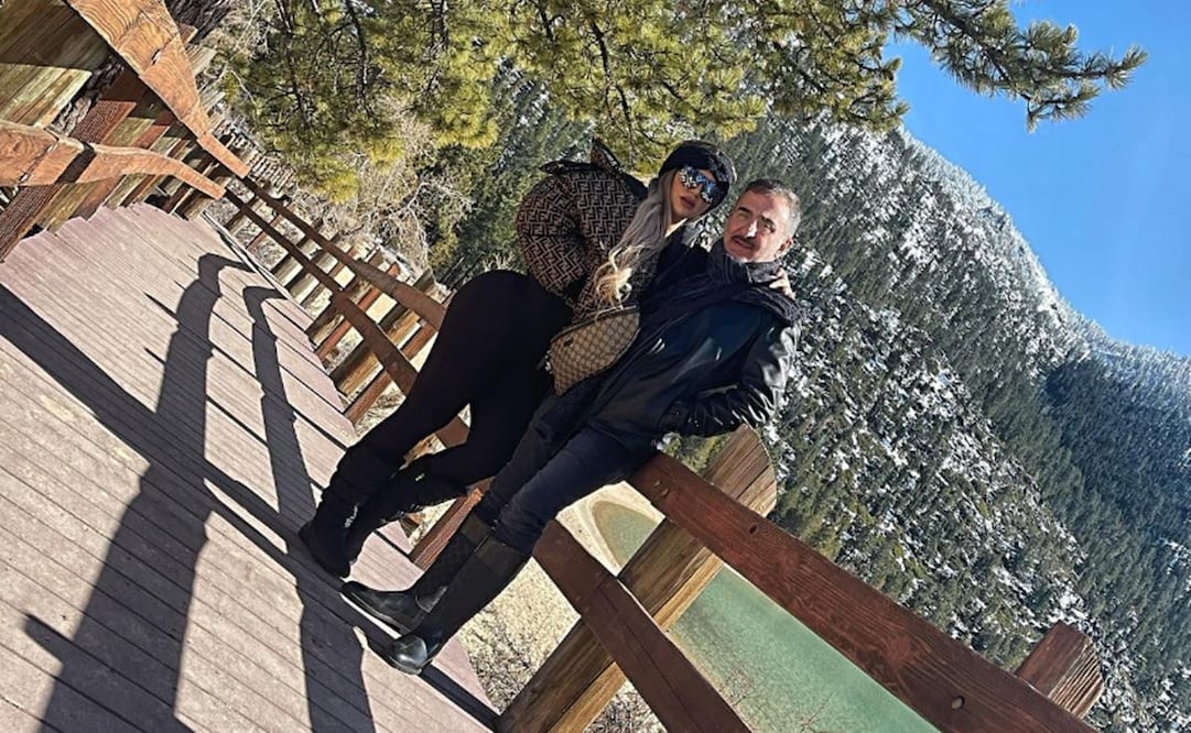 Novia de Vicente Fernández Jr alaba personalidad de Christian Nodal