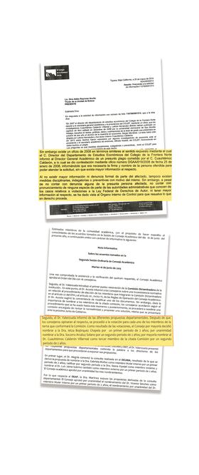 En 2008, funcionarios de El Colegio de la Frontera Norte fueron alertados de plagios cometidos por Cuauhtémoc Calderón, quien desde 2014 evalúa a sus pares en esta institución y en el Sistema Nacional de Investigadores (ESPECIAL)