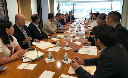 Ebrard llega a embajada de México en EU previo a reunión por aranceles