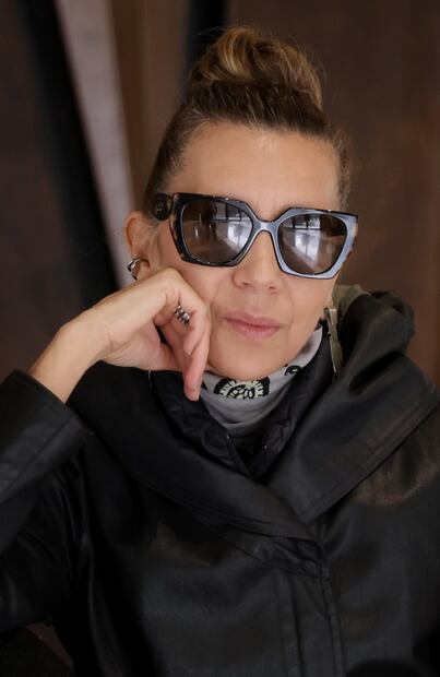 Retratos a la cantante Magos Herrera por su próxima presentación en la sala Nezahualcóyotl dentro del centro cultural universitario. Foto: Fernanda Rojas/ EL UNIVERSAL.