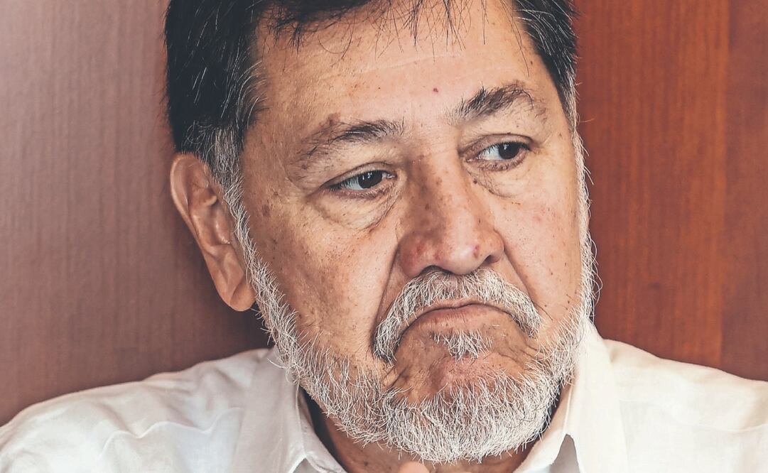 Senador Gerardo Fernández Noroña. Archivo El Universal