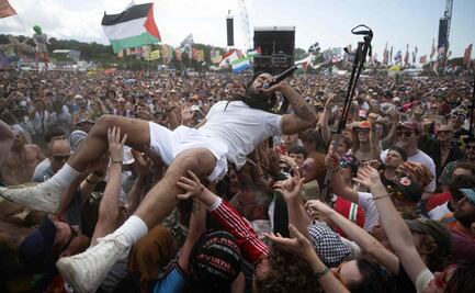 Glastonbury mezcló pop y política; Bob Vylan causa polémica en festival