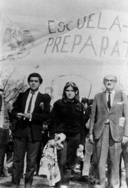 La adolescente que formó parte del Movimiento Estudiantil de 1968
