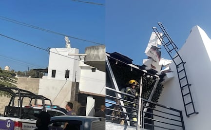 Cae avioneta sobre vivienda en Bahía de Banderas, Nayarit; reportan al menos dos personas muertas, al parecer padre e hija