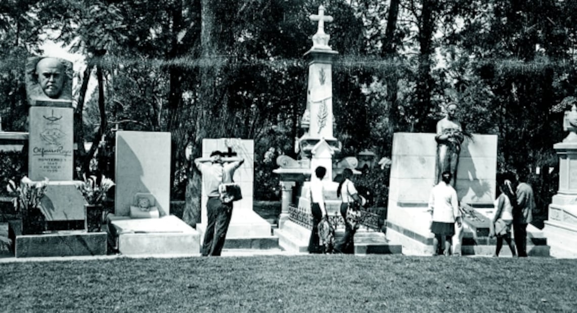La Glorieta donde descansan pocas mujeres ilustres