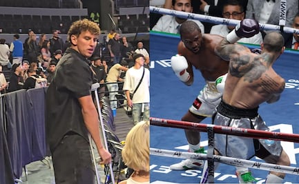 Igor Lichnovsky dejó el partido de América para ver la pelea de Floyd Mayweather Jr