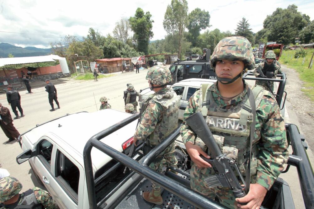 Los elementos de la Semar fueron atacados con palos y piedras en el municipio veracruzano de Omealca. Foto: Archivo / EL UNIVERSAL