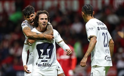 Resultado: Pumas vence a Toluca con remontada y logra su primer triunfo en la era de Esteban Solari