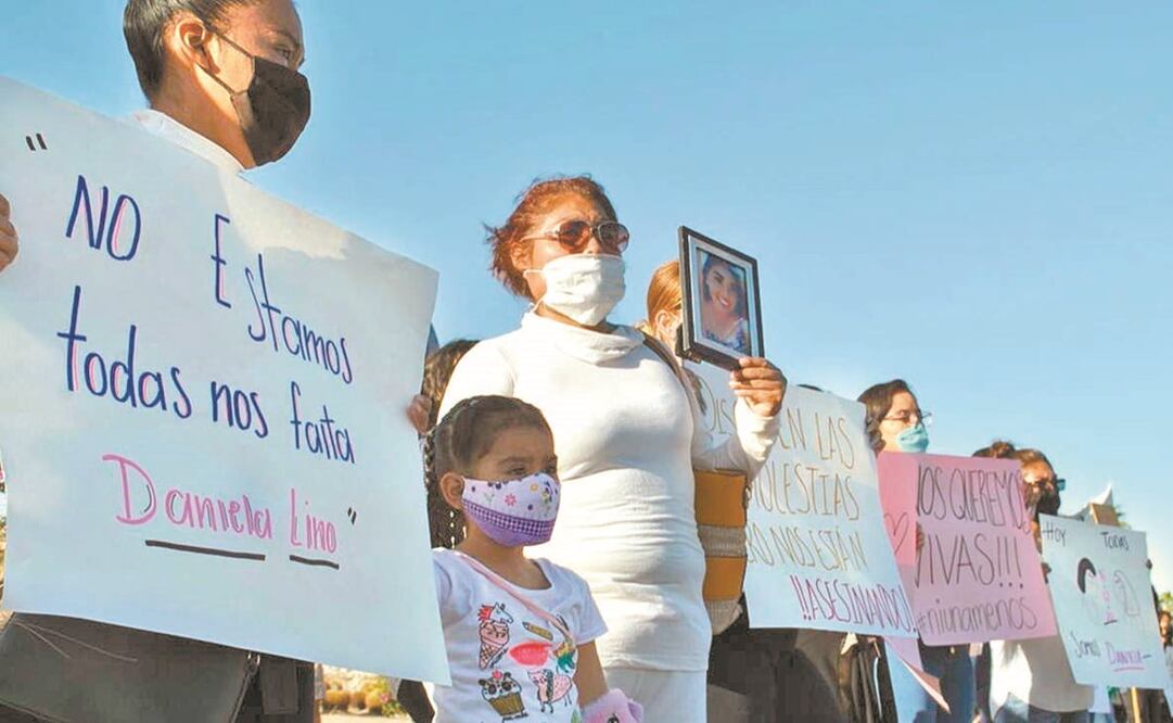 Tras el hallazgo del cuerpo de Daniela, su familia, amigos y conocidos se manifestaron para exigir justicia. Foto: ESPECIAL