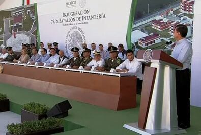 A delincuentes, ni perdón ni olvido: Peña Nieto