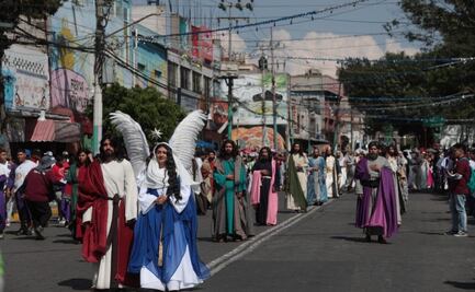Jueves Santo: Así se vivió el primer día del viacrucis de la 180 representación de la pasión de Cristo
