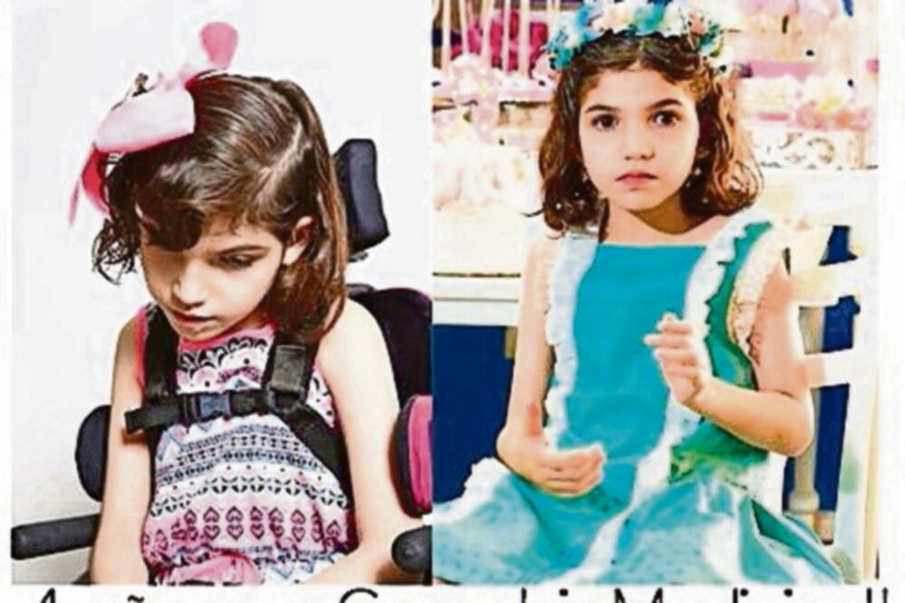 Mejor calidad de vida. El padre de G race asegura que gracias al cannabidiol, el ánimo de su hija ha cambiado y ya no pasa todo el día en cama. (Foto: cortesía)