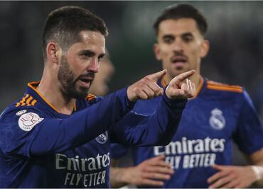 Real Madrid sufre para derrotar al Elche en la Copa del Rey