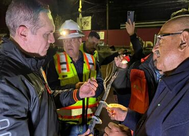 Van siete horas sin servicio en dos estaciones de Línea A; torcedura de postes y afectación a catenaria ocurrió en falla geológica