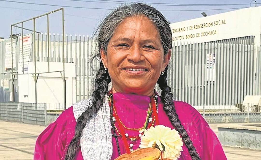 Virginia logró la amnistía al ser revisado su caso con perspectiva de género y de derechos humanos. Foto: Especial