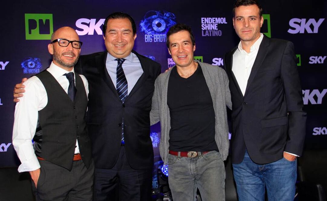 Clemesha, Rojas, Fox y Lazarot anuncian regreso de Big Brother (Foto: AGUSTÍN SALINAS / EL UNIVERSAL)