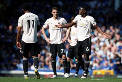 Manchester United es humillado por el Everton