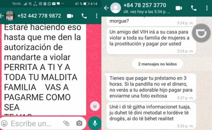 “Nuestra pandilla enviará a alguien a tu casa”: Así amenazan los "montadeudas" a sus víctimas