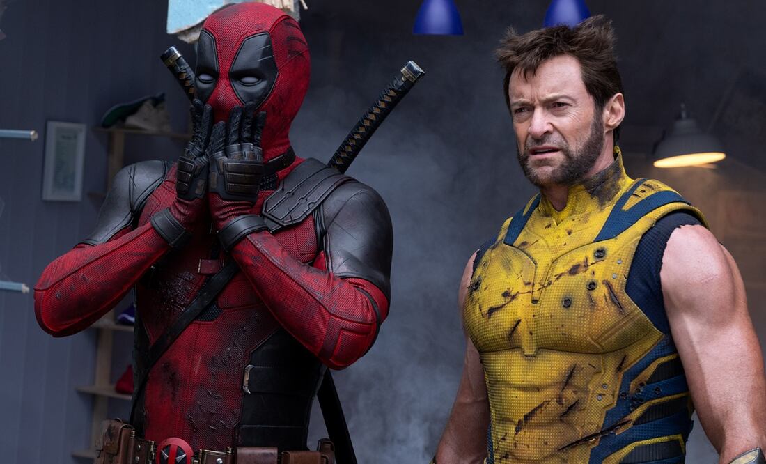 En una semana se estrena la esperadísima 'Deadpool & Wolverine', otra de las que mezclan dos sagas -'Deadpool' y 'X-Men'- en una historia que promete diversión y que se beneficia con el regreso de Hugh Jackman a un papel que dijo que no volvería a encarnar.-EFE/ Jay Maidment